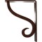 Ekena Millwork Ashford Triple, Wrought Iron Bracket, (Triple center brace), Antiqued Copper 2"W  x 5 1/2"D x 8"H BKTM02X05X08TASACO - alternate 4